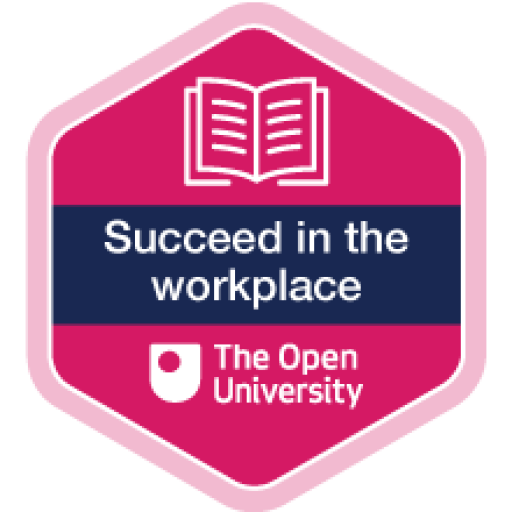 Succeed in the workplace badge